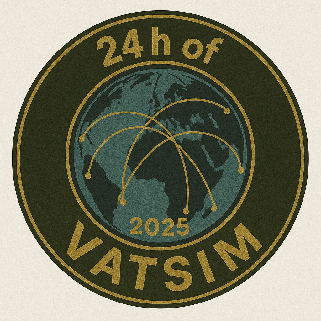 Für die Teilnahme am VATSIM-EVENT: 24 hours of VATSIM.