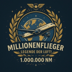 Eine Million nautische Meilen – eine Legende der Luft!