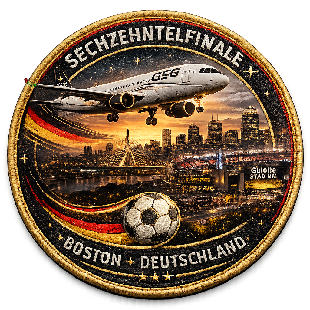 Sechzehntelfinale: Deutschland – Paraguay im Gillette Stadium bei Boston (Fan-Flug oder Team-Charter im Event-Fenster).